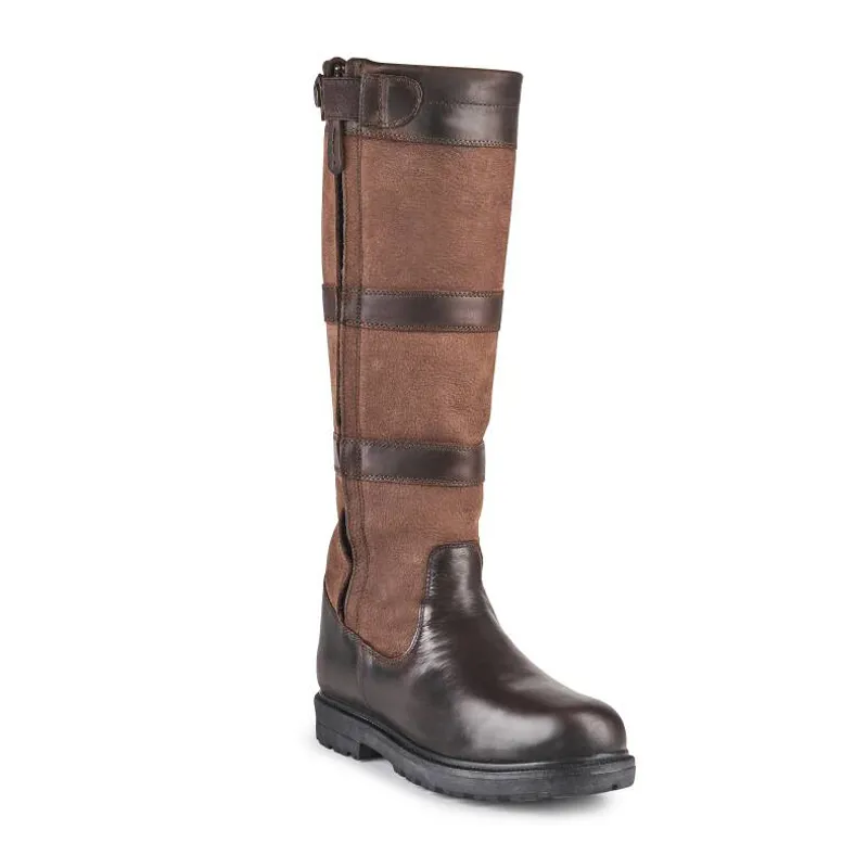 Moretta Bella Country Boots - Reg Calf - Brown 